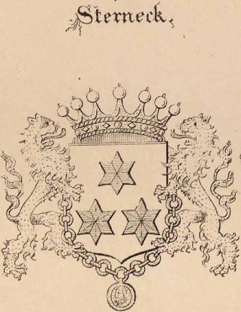sterneck Coat of Arms / Family Crest 5