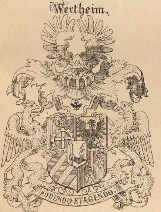 wertheim Coat of Arms / Family Crest 1