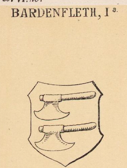 Bardenfleth Coat of Arms / Family Crest 0
