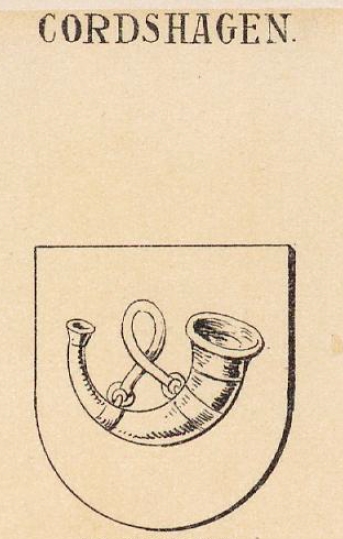 Cordshagen Coat of Arms / Family Crest 0