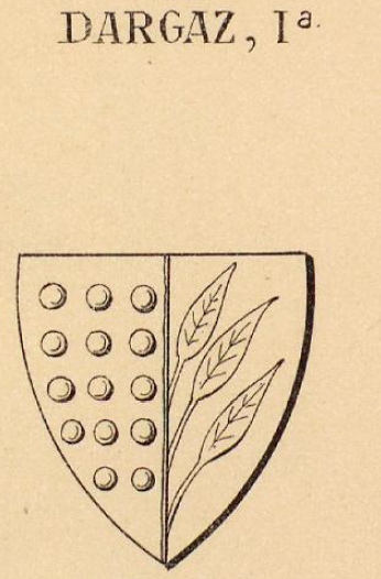 Dargaz Coat of Arms / Family Crest 1