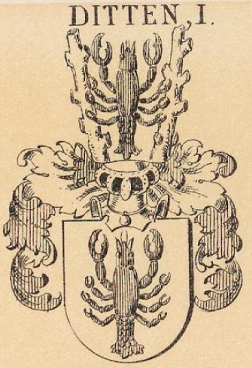 Ditten Coat of Arms / Family Crest 1