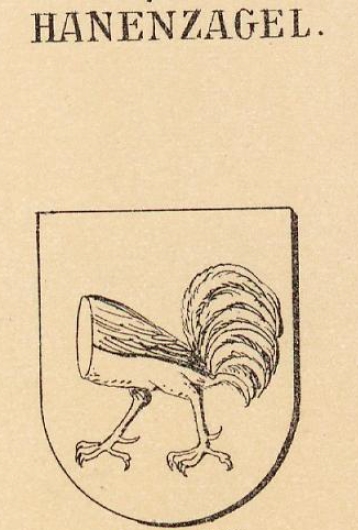 Hanenzagel Coat of Arms / Family Crest 0