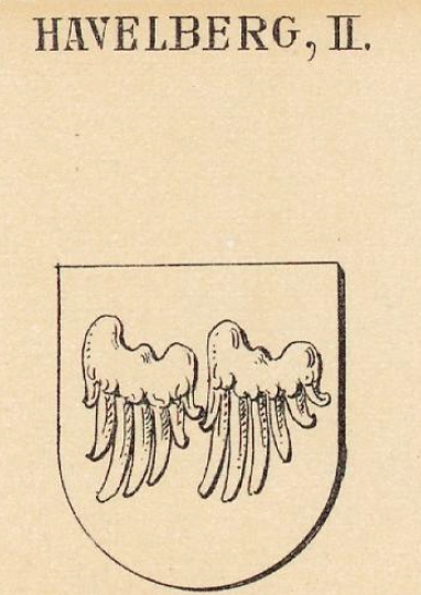 Havelberg Coat of Arms / Family Crest 1