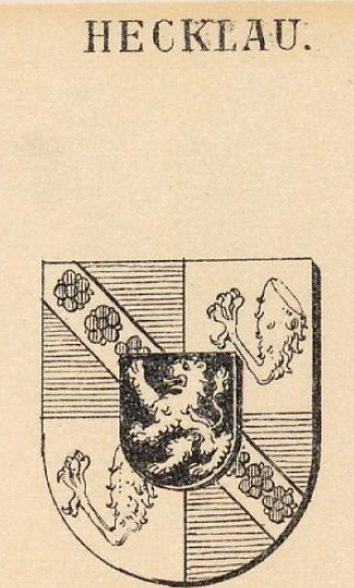 Hecklau Coat of Arms / Family Crest 0