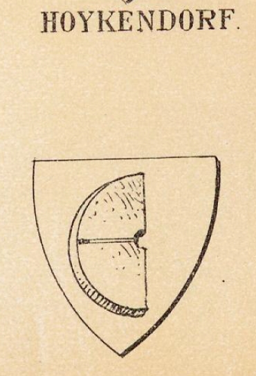 Hoykendorf Coat of Arms / Family Crest 0