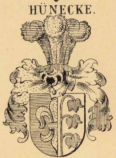 Hunecke Coat of Arms / Family Crest 0