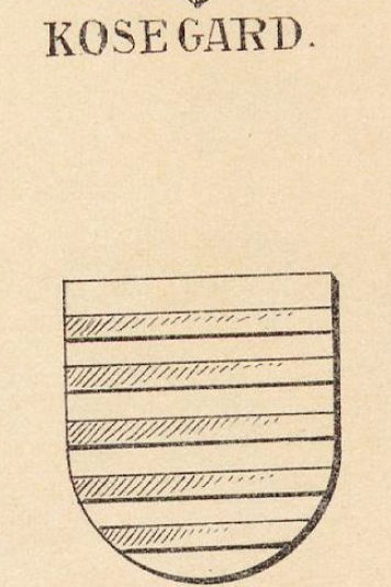 Kosegard Coat of Arms / Family Crest 0