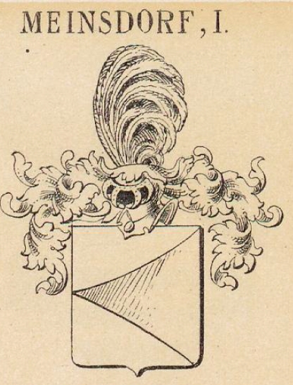 Meinsdorf Coat of Arms / Family Crest 0