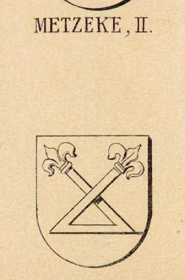 Metzeke Coat of Arms / Family Crest 1