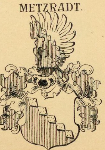 Metzradt Coat of Arms / Family Crest 1