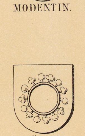 Modentin Coat of Arms / Family Crest 0