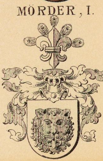 Morder Coat of Arms / Family Crest 4