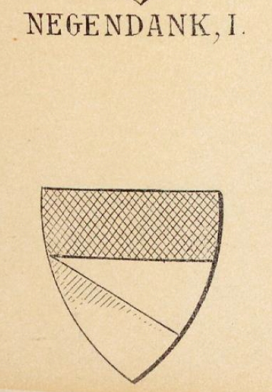 Negendank Coat of Arms / Family Crest 0