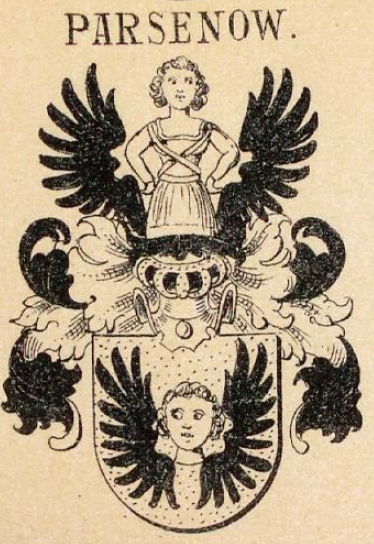 Parsenow Coat of Arms / Family Crest 0