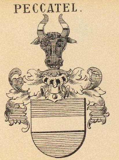 Peccatel Coat of Arms / Family Crest 0