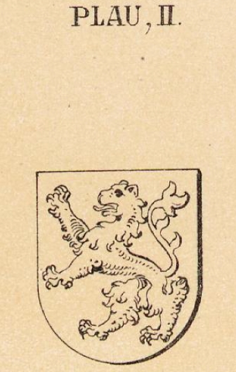 Plau Coat of Arms / Family Crest 1