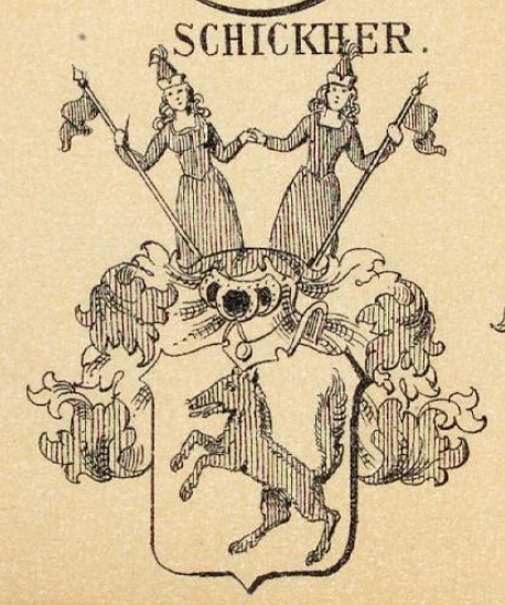 Schickher Coat of Arms / Family Crest 0
