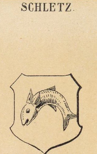 Schletz Coat of Arms / Family Crest 1