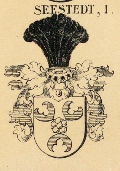 Seestedt Coat of Arms / Family Crest 2