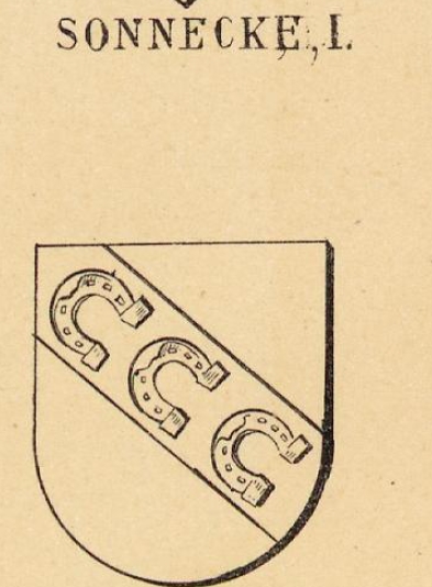 Sonnecke Coat of Arms / Family Crest 0