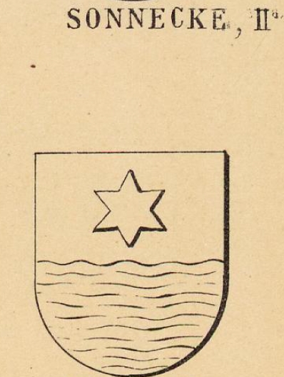 Sonnecke Coat of Arms / Family Crest 2