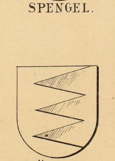 Spengel Coat of Arms / Family Crest 1