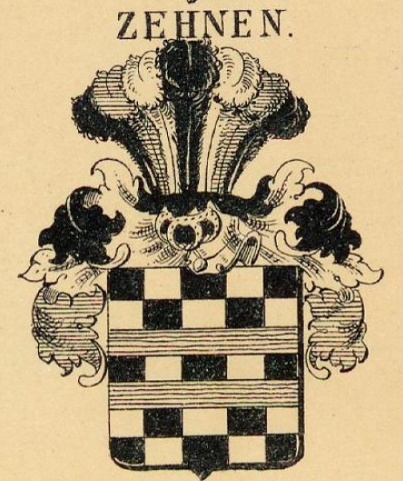 Zehnen Coat of Arms / Family Crest 0