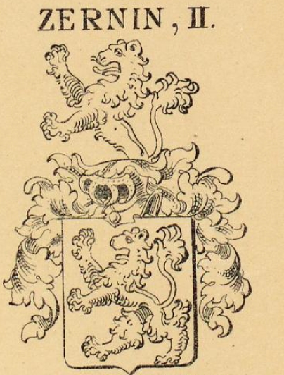 Zernin Coat of Arms / Family Crest 1