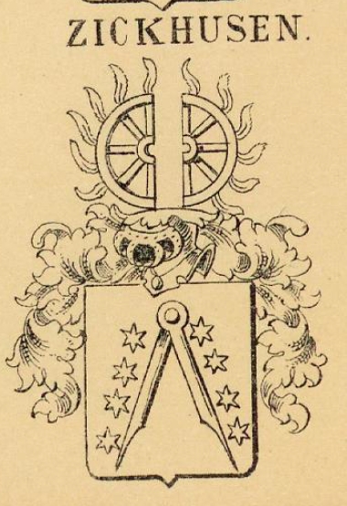 Zickhusen Coat of Arms / Family Crest 0