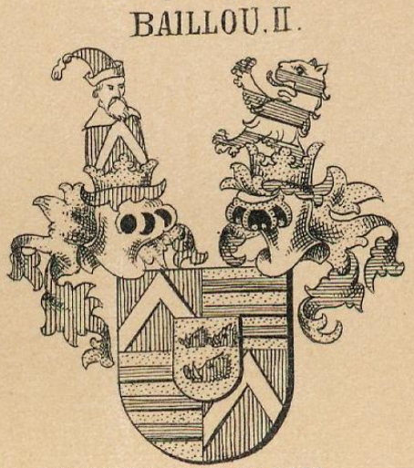 Baillou Coat of Arms / Family Crest 5