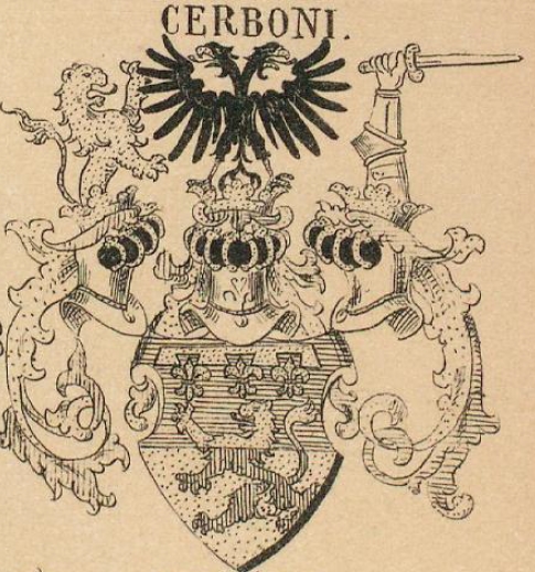 Cerboni Coat of Arms / Family Crest 1