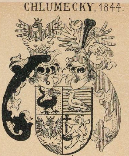 Chlumecky Coat of Arms / Family Crest 2