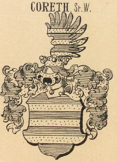 coreth Coat of Arms / Family Crest 5