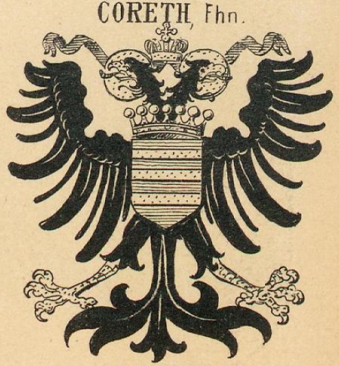 coreth Coat of Arms / Family Crest 6