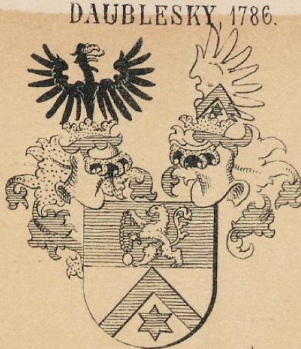Daublesky Coat of Arms / Family Crest 1