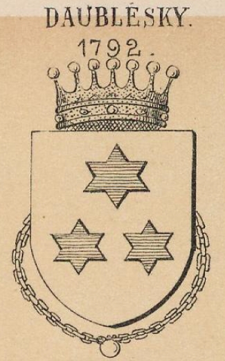 Daublesky Coat of Arms / Family Crest 2