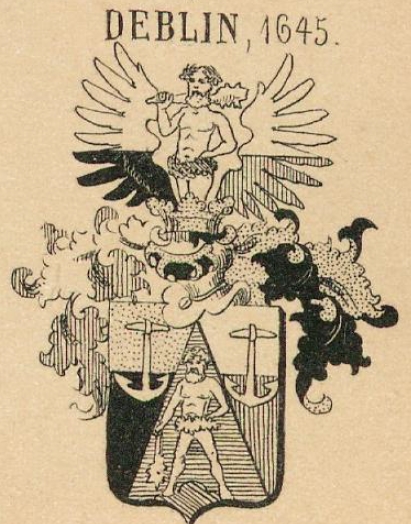Deblin Coat of Arms / Family Crest 3