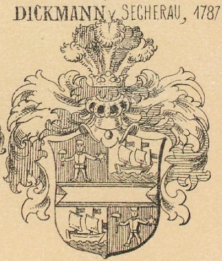 dickmann Coat of Arms / Family Crest 1