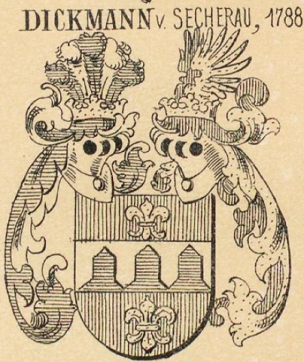 dickmann Coat of Arms / Family Crest 2