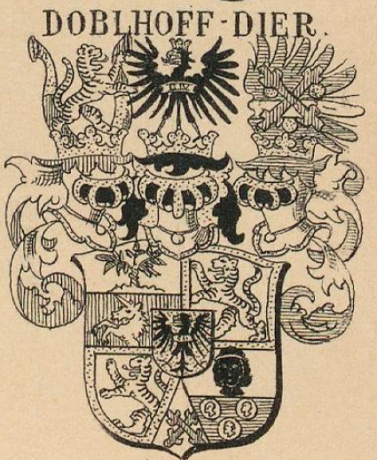 Doblhoff Coat of Arms / Family Crest 2