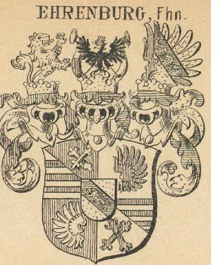 Ehrenburg Coat of Arms / Family Crest 2