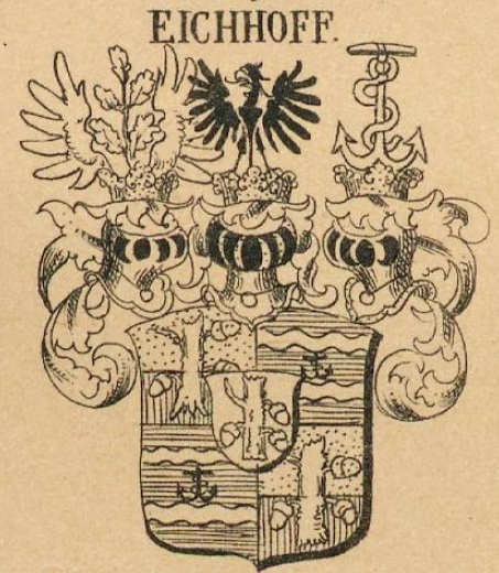 Eichhoff Coat of Arms / Family Crest 1