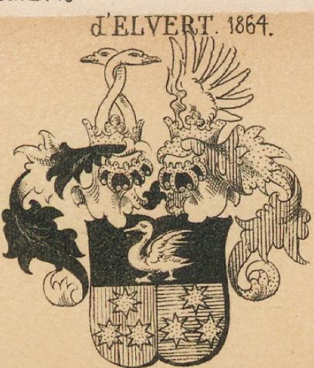 Elvert Coat of Arms / Family Crest 2