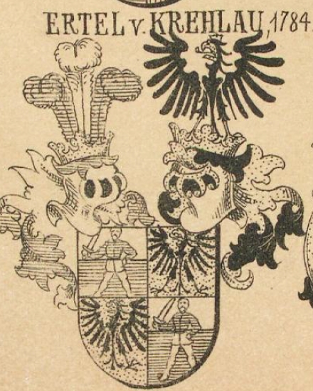 Ertel Coat of Arms / Family Crest 3