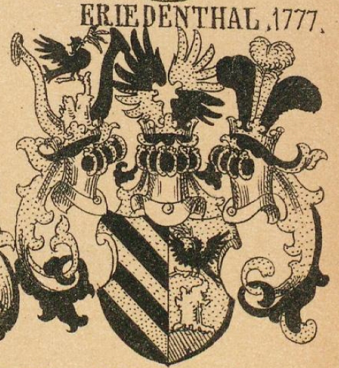 Friedenthal Coat of Arms / Family Crest 1