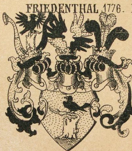 Friedenthal Coat of Arms / Family Crest 2