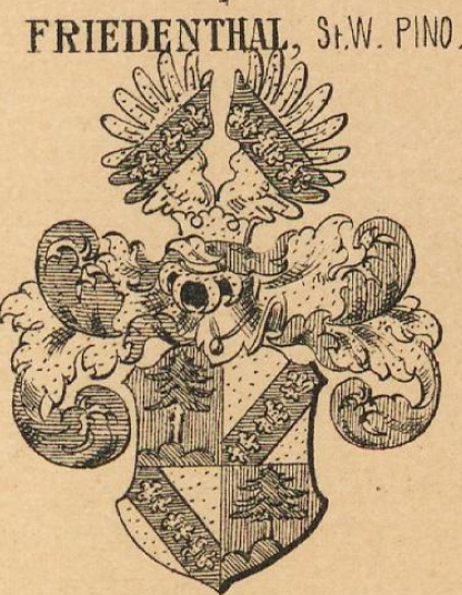 Friedenthal Coat of Arms / Family Crest 3