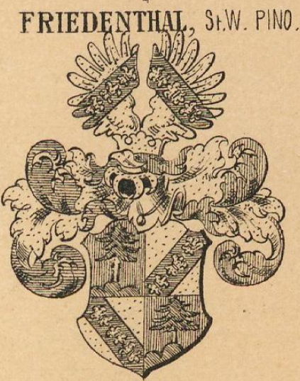 Friedenthal Coat of Arms / Family Crest 4