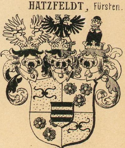 Hatzfeldt Coat of Arms / Family Crest 4